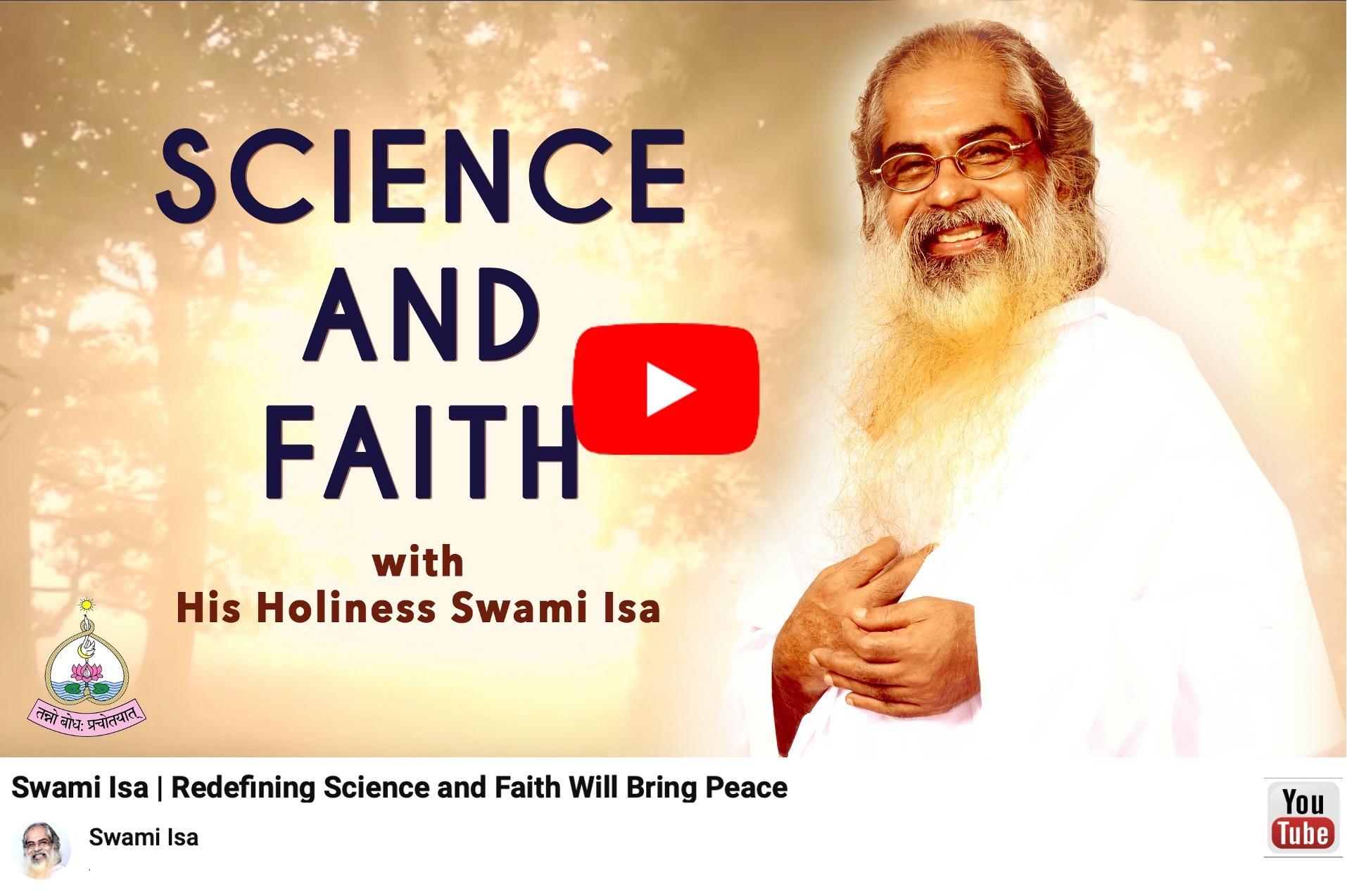 Science and Faith video